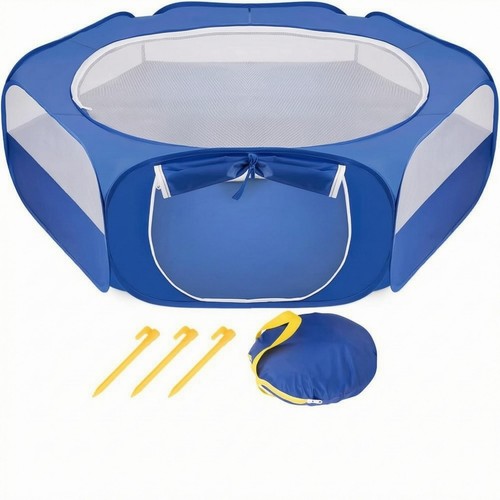 Mesh pet playpen portable - mesh,