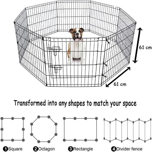 Doggy style panel playpen - 8,