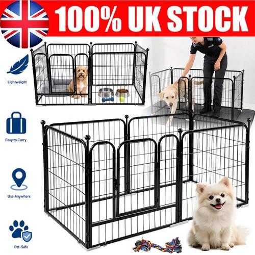 Iron dog playpen foldable - foldable, play