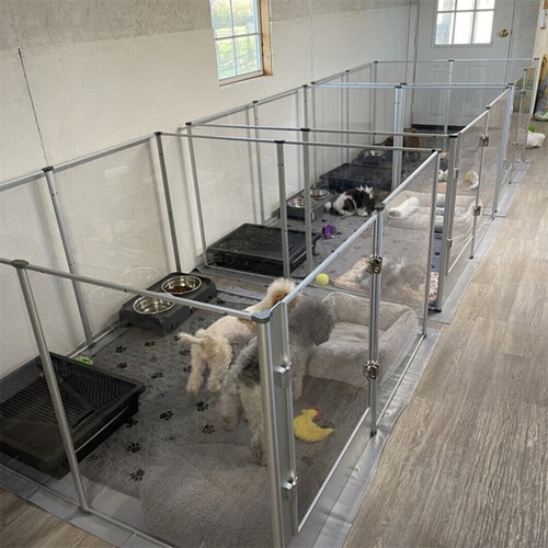 Panels acrylic dog playpen - xl,