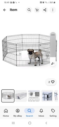 Doggy style panel playpen - style,