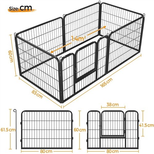 Panel dog playpen - 6, duty