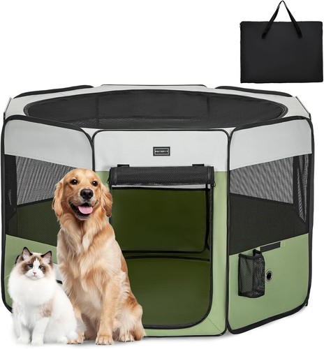 Dog playpen indoor foldable - playpen,