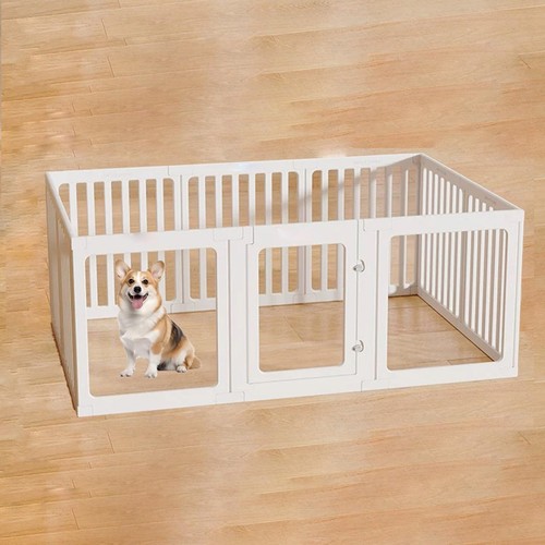 Acrylic dog playpen - puppy, play