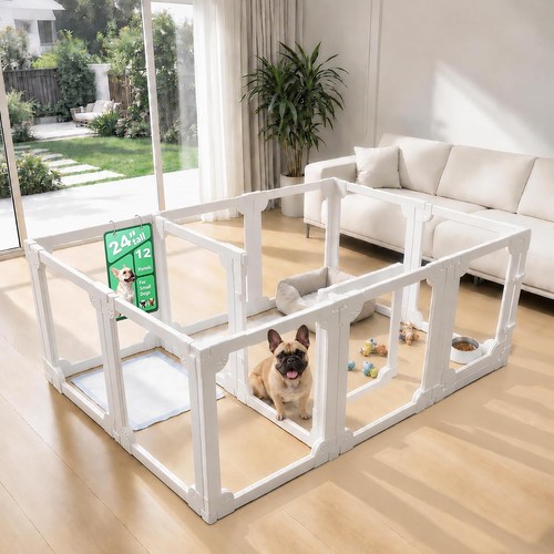 Acrylic pet playpen panel - pet, 12