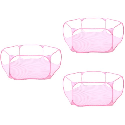 3pcs foldable pet playpen - 3pcs,