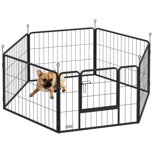 Pawhut dog playpen - dog, 6