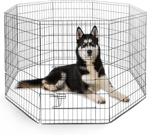 Dog metal playpen - playpen, 48