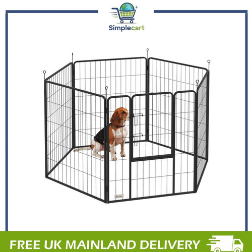 Dog playpen panels puppy - dog, playpen,