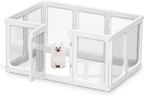 Acrylic dog playpen - playpen,, 60cm